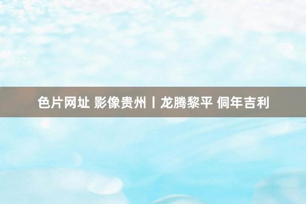 色片网址 影像贵州丨龙腾黎平 侗年吉利