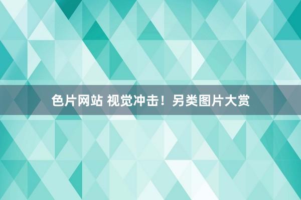 色片网站 视觉冲击！另类图片大赏
