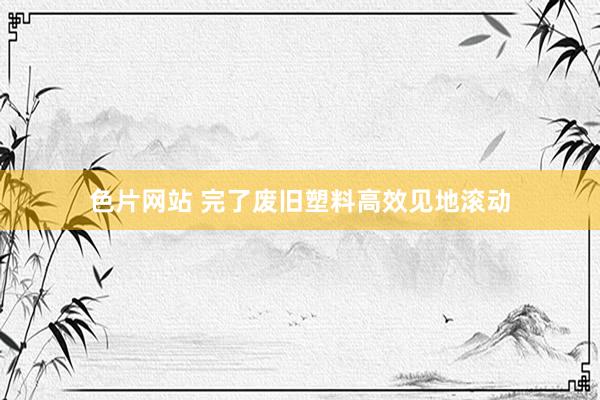 色片网站 完了废旧塑料高效见地滚动