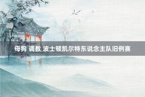 母狗 调教 波士顿凯尔特东说念主队旧例赛